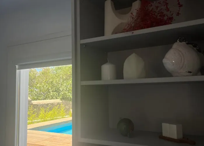 Διαμέρισμα Minimal Grey Pool-front In Πάρος